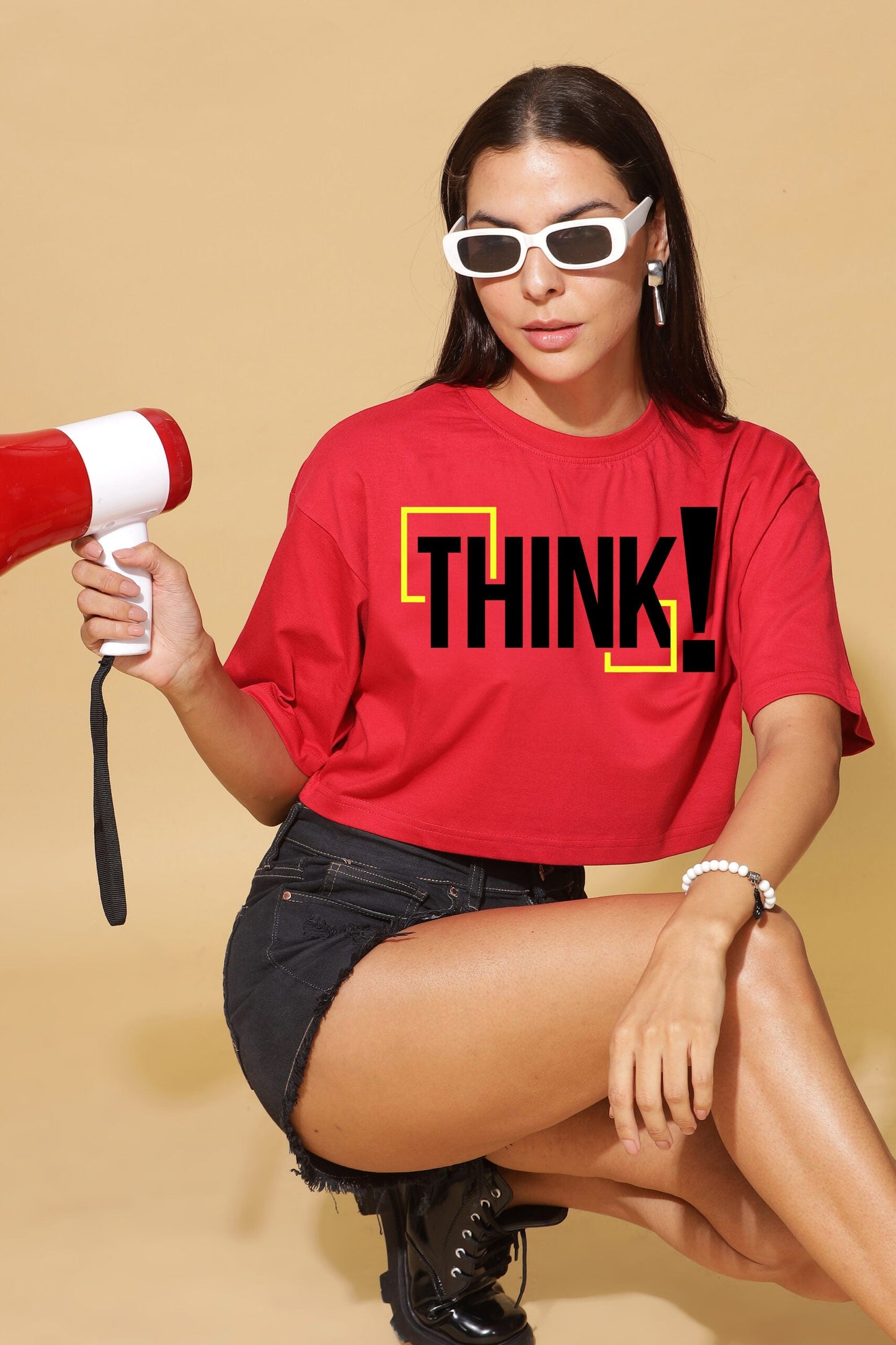 THINK crop-top