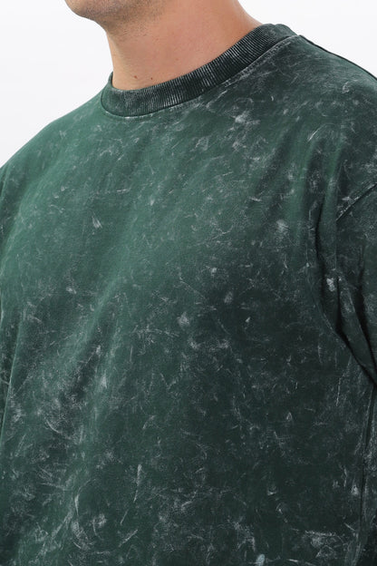 Men's Green Acid-Wash Exclusive collections