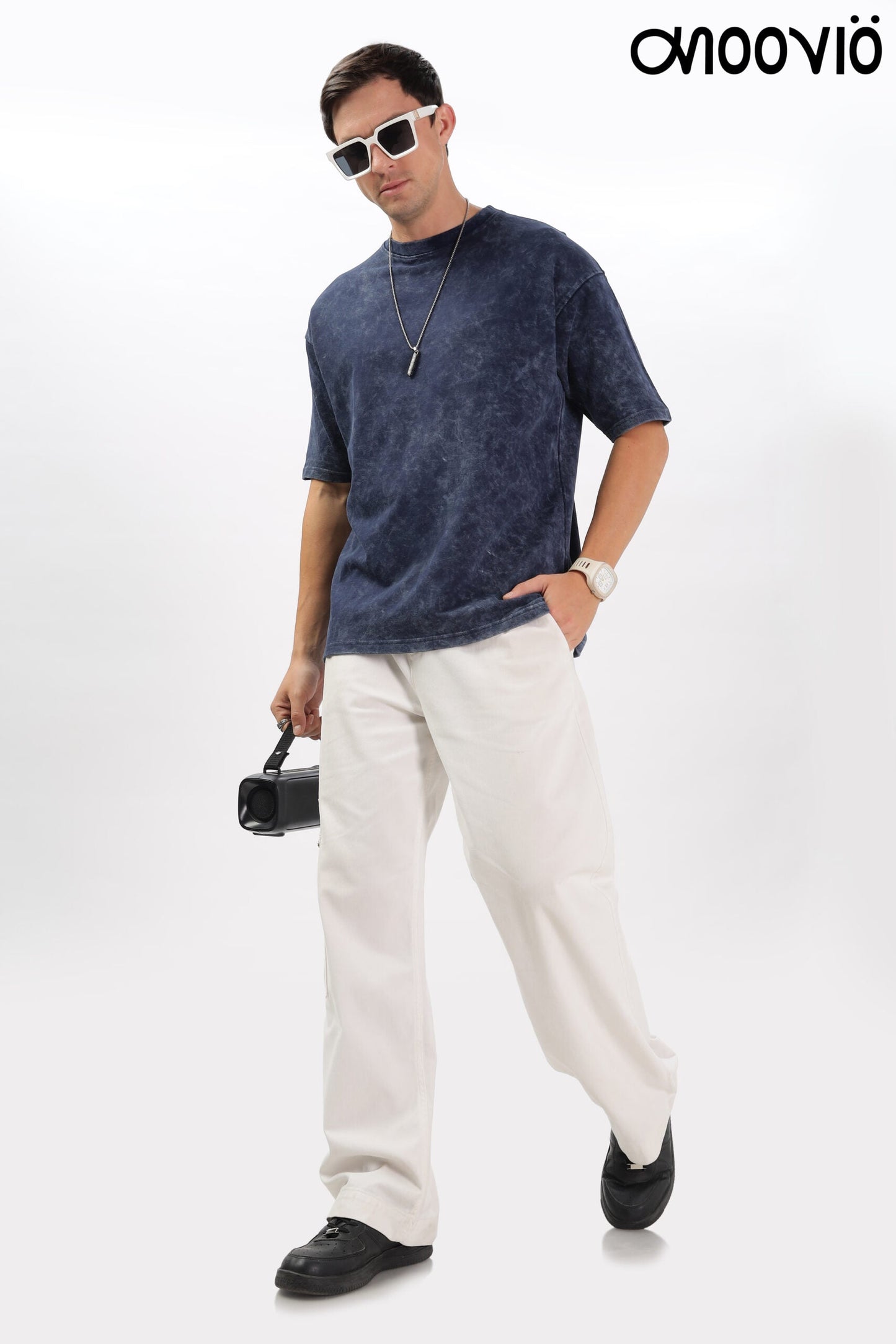 Men's Dark-blue Acid wash Exclusive collections