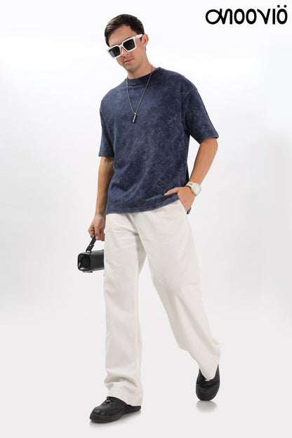 Men's Dark-blue Acid wash Exclusive collections