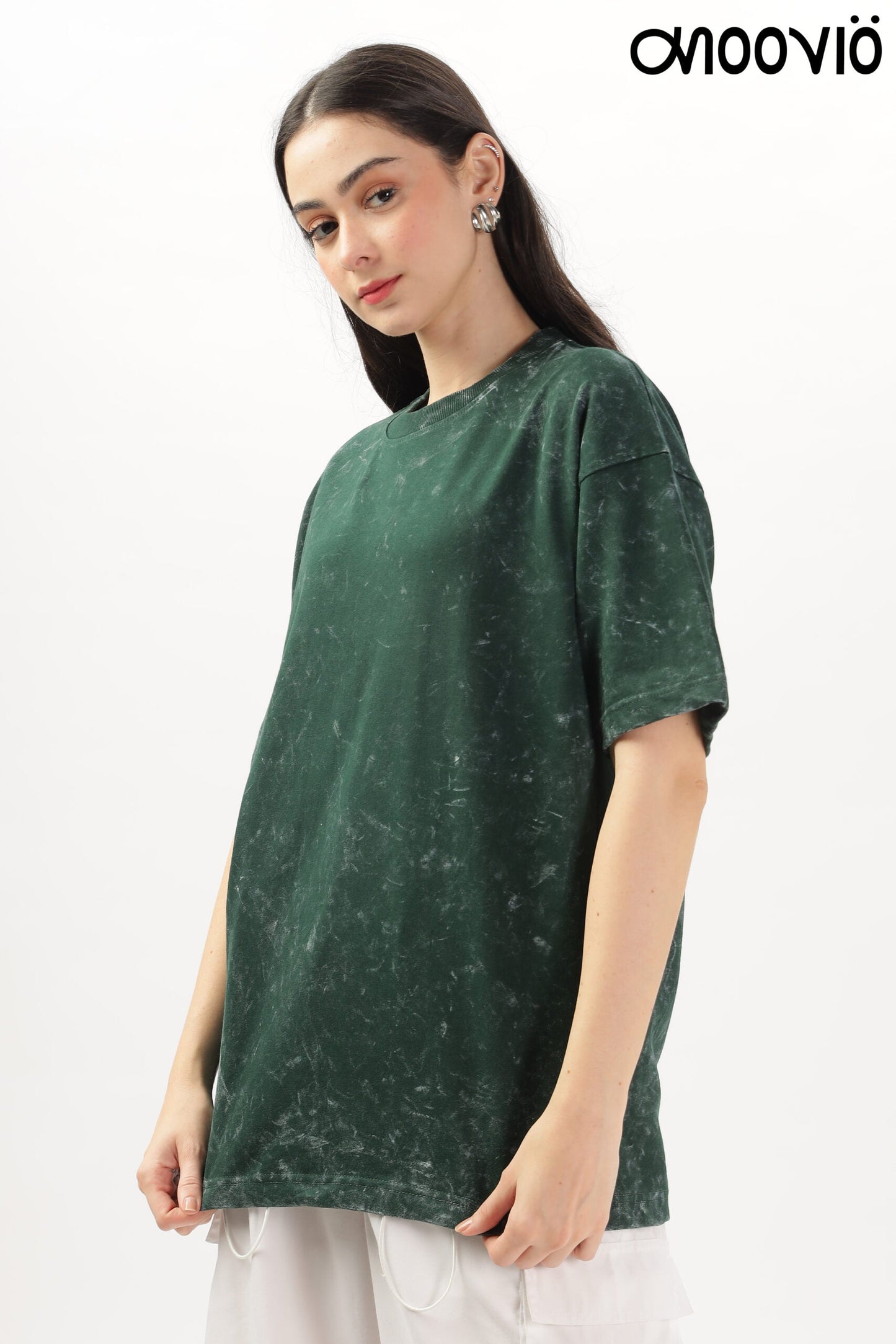 Women's Green Acid-Wash Exclusive collections