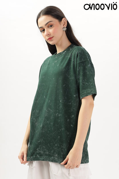 Women's Green Acid-Wash Exclusive collections