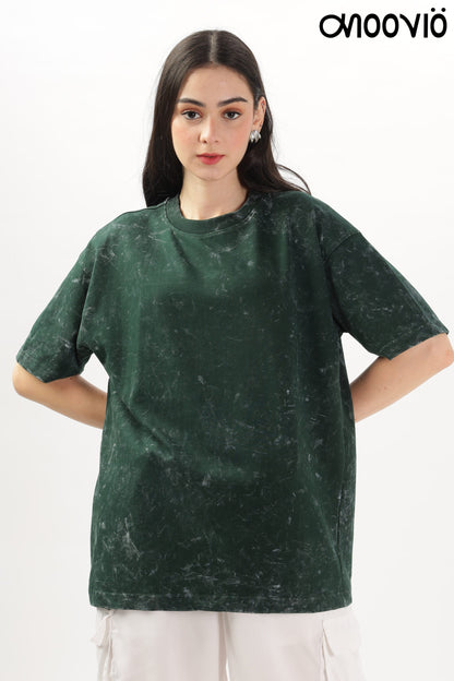 Women's Green Acid-Wash Exclusive collections