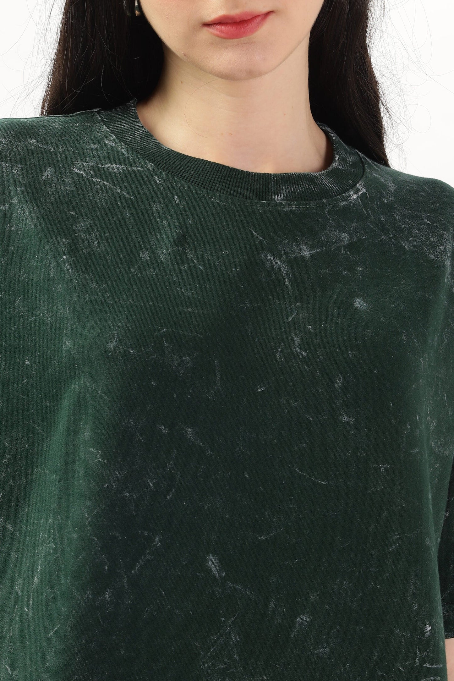 Women's Green Acid-Wash Exclusive collections