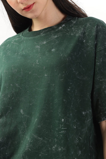 Women's Green Acid-Wash Exclusive collections