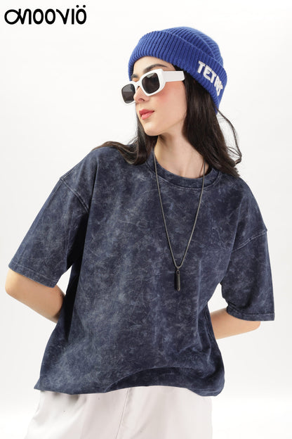Women's Dark-blue Acid-wash Exclusive collections