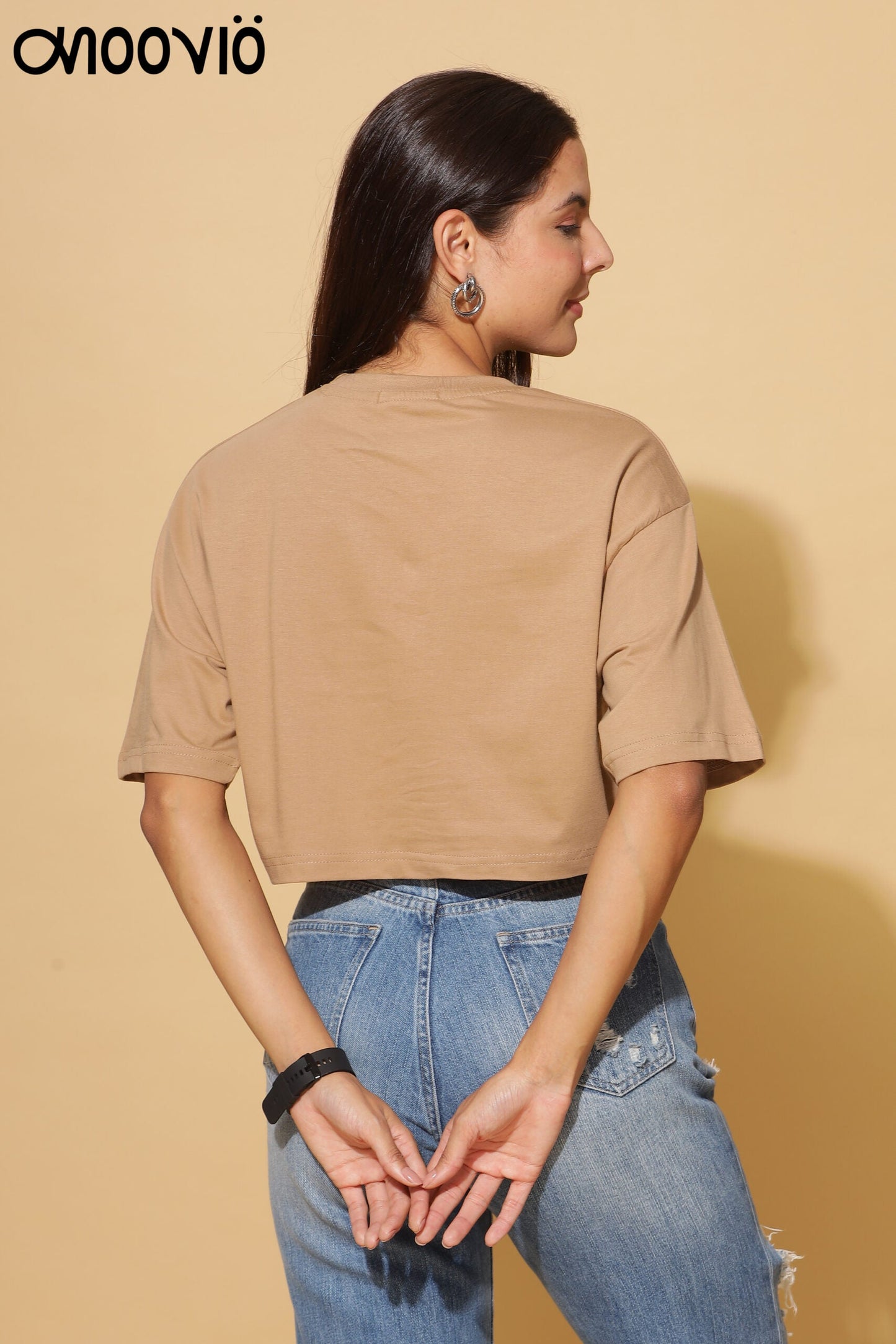 Premium Beige Crop-top