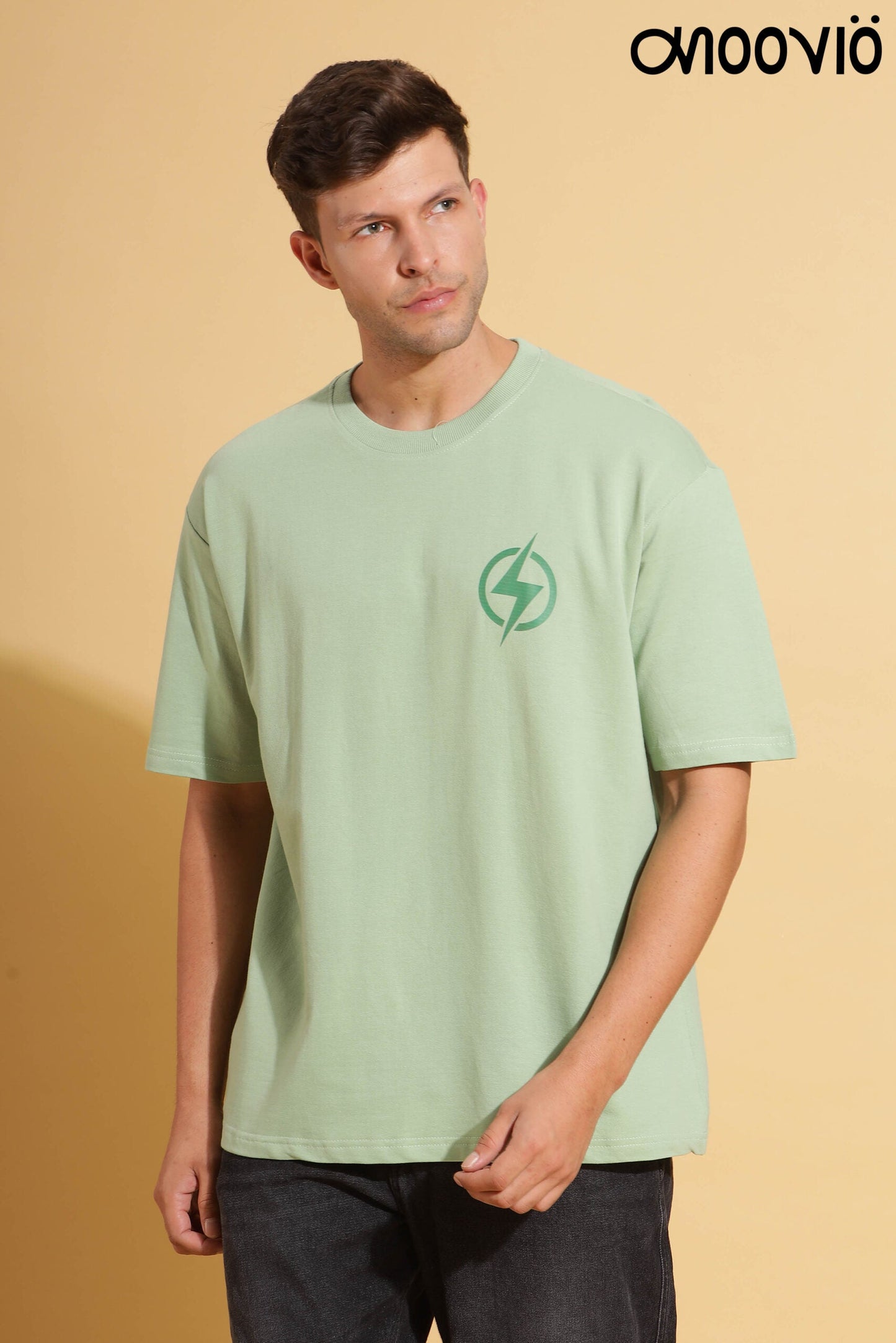 Light green premium tshirts for men