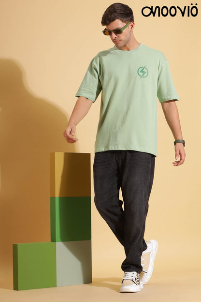 Light green premium tshirts for men