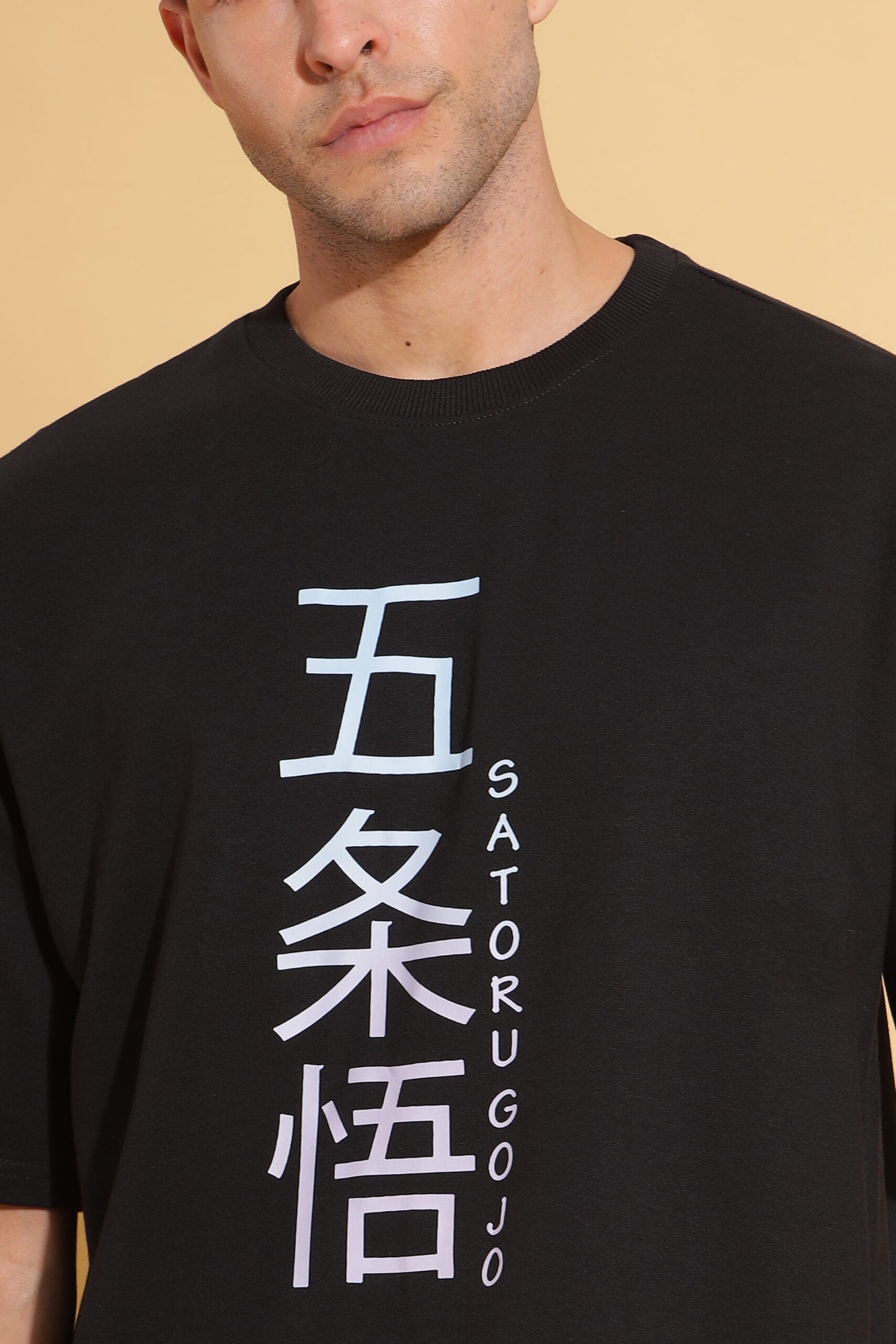 Satoru Gojo Print Premium Oversize Tee