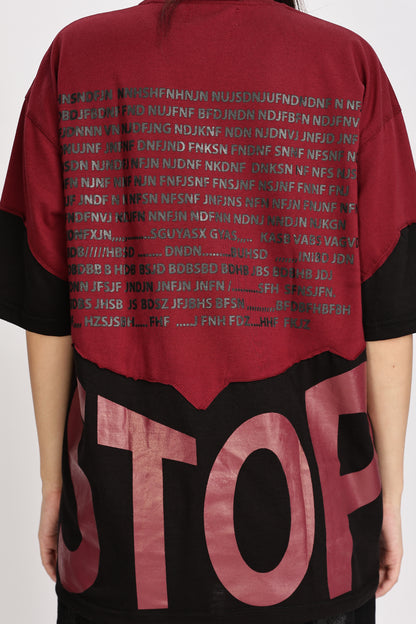 "NEVER STOP" Tees for female