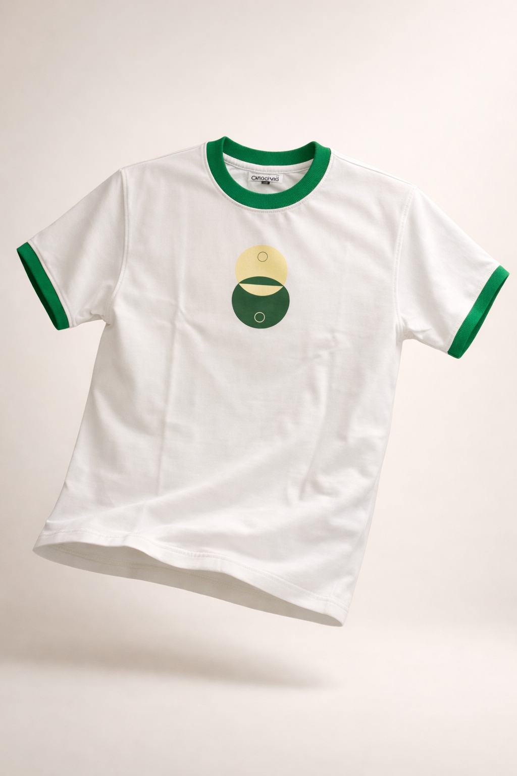 Unisex Yin Yang Ringer Tee