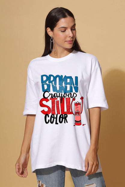 White Premium Oversize Tee