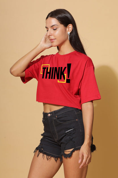 THINK crop-top