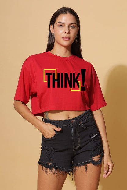 THINK crop-top
